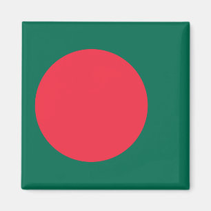 Bangladesh Flagga Magnet