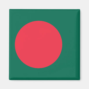 Bangladesh flagga magnet