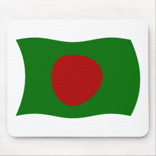 Bangladesh Flagga Mousepad Musmatta