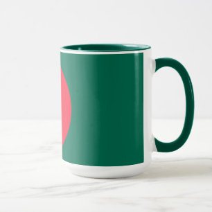 Bangladesh flagga mugg