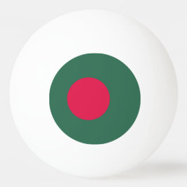 Bangladesh flagga pingisboll
