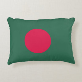Bangladesh flagga prydnadskudde