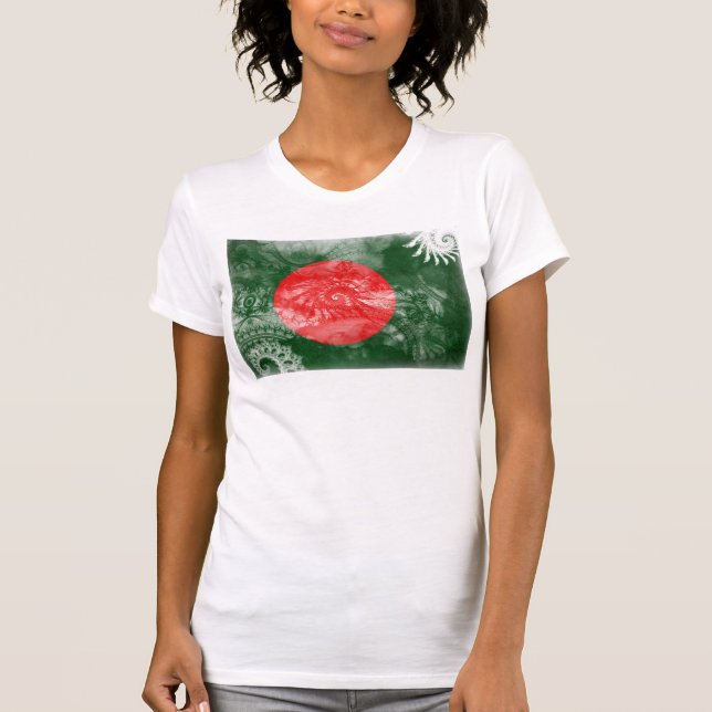 Bangladesh flagga tröja (Framsida)