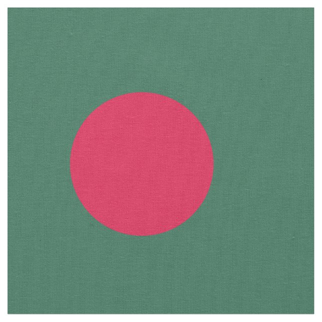 Bangladesh flagga tyg (Närbild)