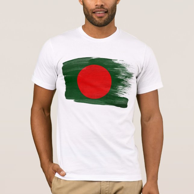 Bangladesh flaggaT-tröja Tröja (Framsida)