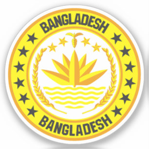 Bangladesh Klistermärken