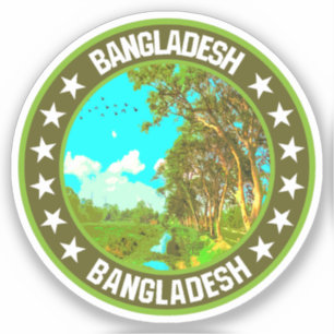 Bangladesh Klistermärken