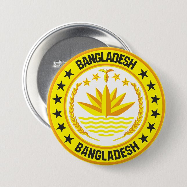 Bangladesh Knapp (Framsida & baksida)