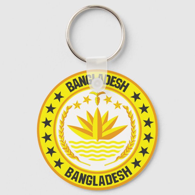 Bangladesh Nyckelring (Framsida)