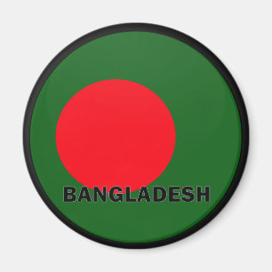 Bangladesh Roundel kvalitets- flagga Magnet