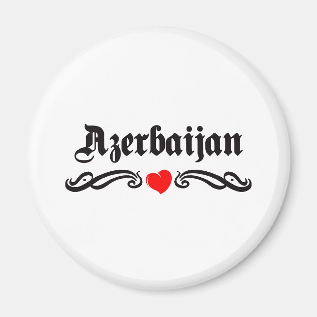 Bangladesh Tattoo Stil Magnet (Framsidan)