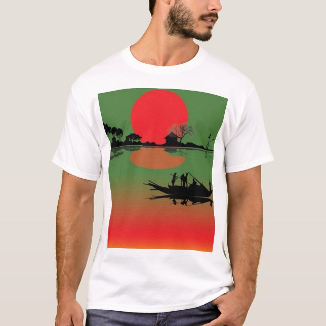 Bangladesh Tee Shirt (Framsida)