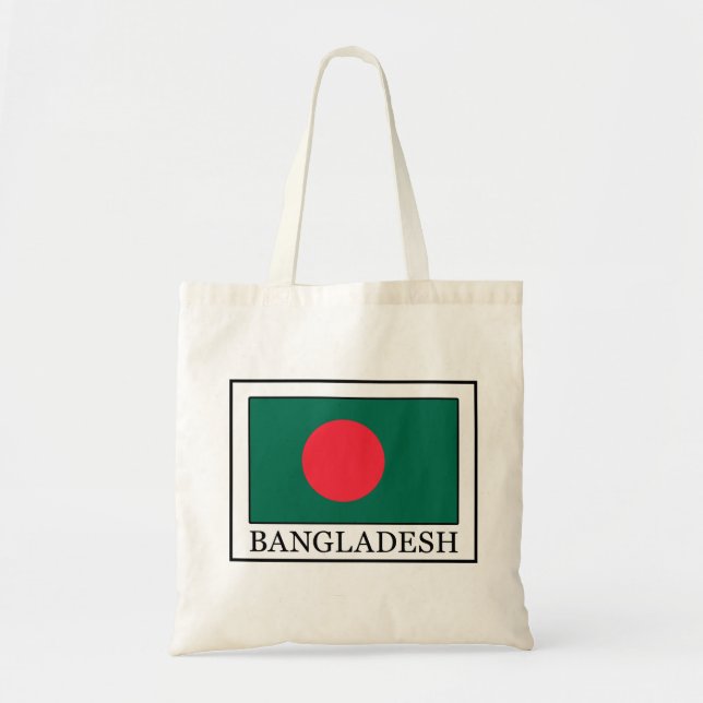 Bangladesh tocksäck tygkasse (Framsidan)
