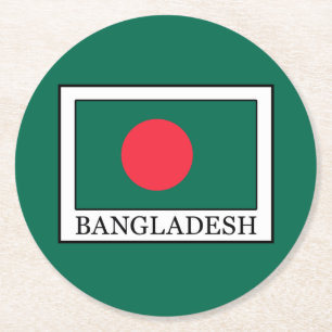 Bangladesh Underlägg Papper Rund