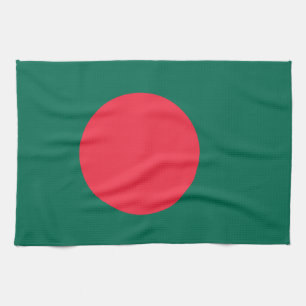 Bangladeshiska flaggan (Bangladesh) Kökshandduk