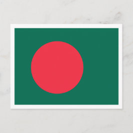 Bangladeshiska flaggan, Flagga av Bangladesh Vykort