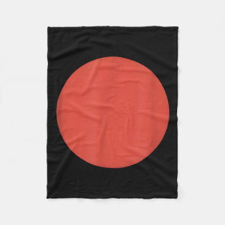 Bangladeshs flagga fleecefilt