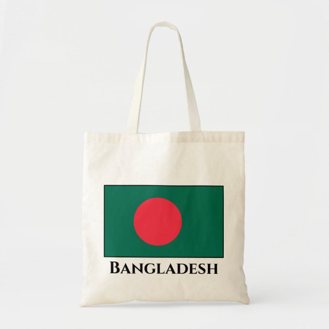 Bangladeshs flagga tygkasse (Framsidan)