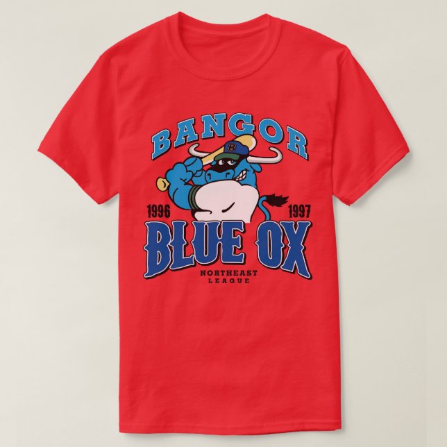 Bangor Blue Ox T Shirt (Design framsida)