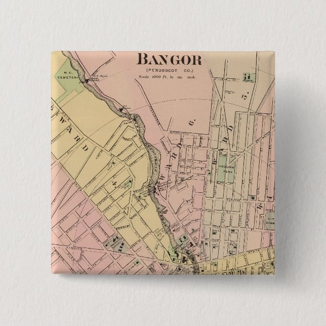 Bangor, Brewer, Maine Knapp (Framsida)