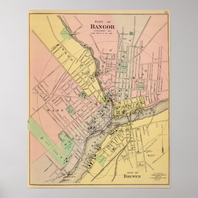 Bangor, Brewer Poster (Framsidan)