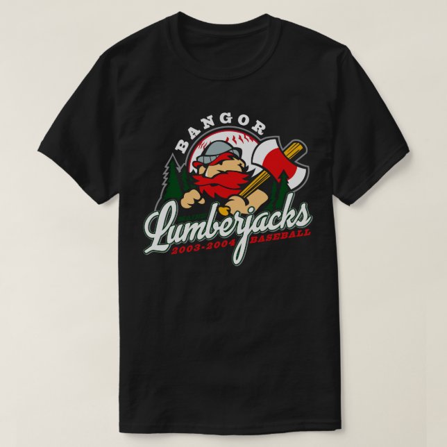 Bangor Lumberjacks T Shirt (Design framsida)