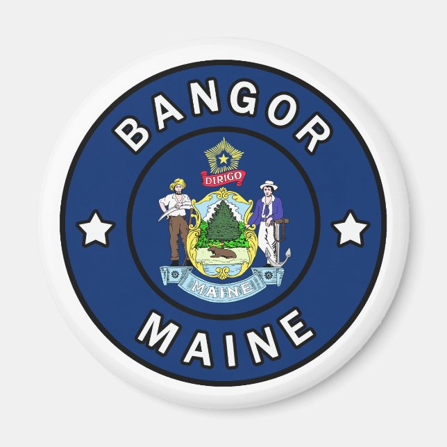 Bangor Maine Magnet (Framsidan)