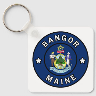 Bangor Maine Nyckelring