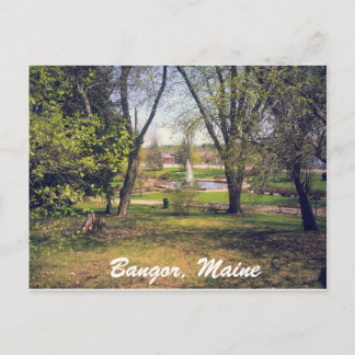 Bangor Maine-postkort Vykort
