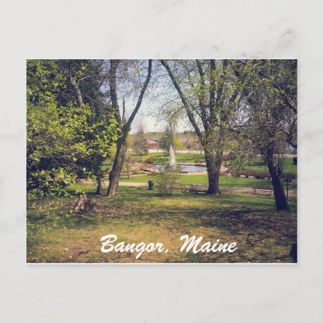 Bangor Maine-postkort Vykort (Framsida)