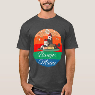 Bangor Maine Scenery T Shirt
