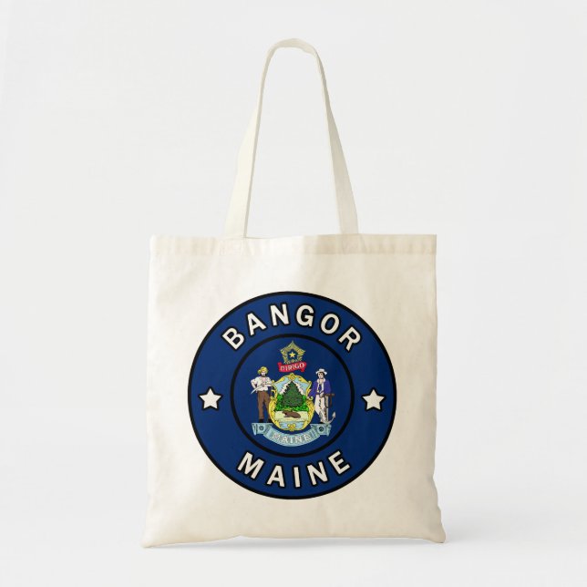 Bangor Maine Tygkasse (Framsidan)