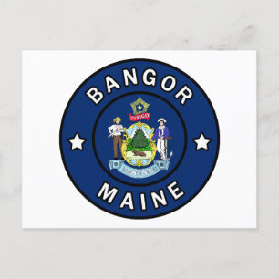 Bangor Maine Vykort