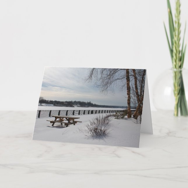 Bangor strand i Bangor, Maine Kort (Framsida)