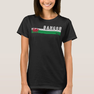 Bangor Wales Heritage Coastal Charm Souvenir T Shirt