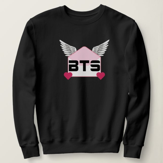 Bangtan Aura Hoodie T Shirt (Design framsida)