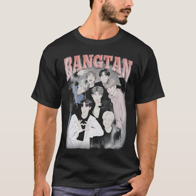Bangtan Boys Vintage Classic T-Shirt (Framsida)