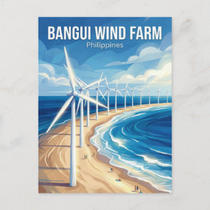 Bangui Windmills Filippinerna Vykort