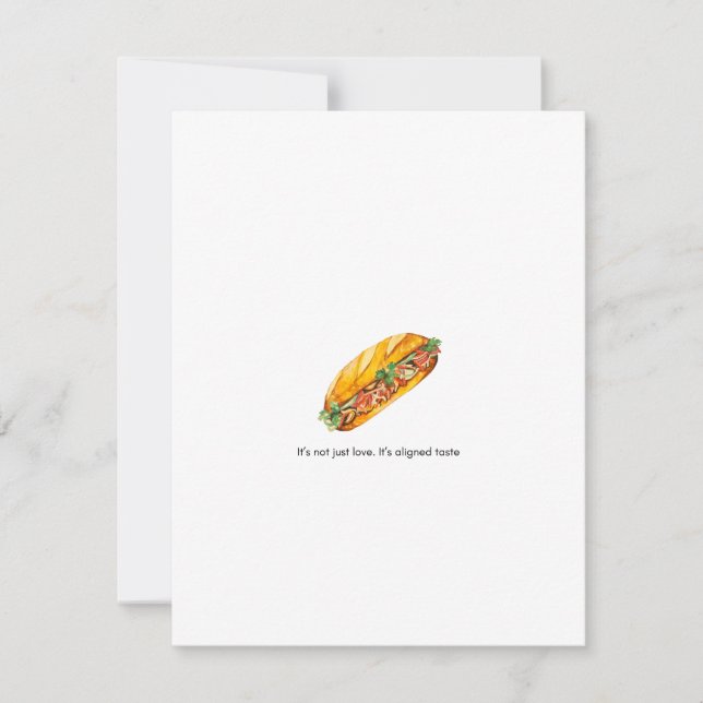 Bánh Mì Card Julkort (Framsida)