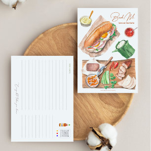 Banh Mi Postcard Vykort