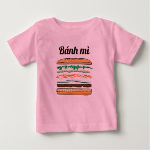 Banh Mi vietnamesisk smörgås fransk bröd baguette T Shirt
