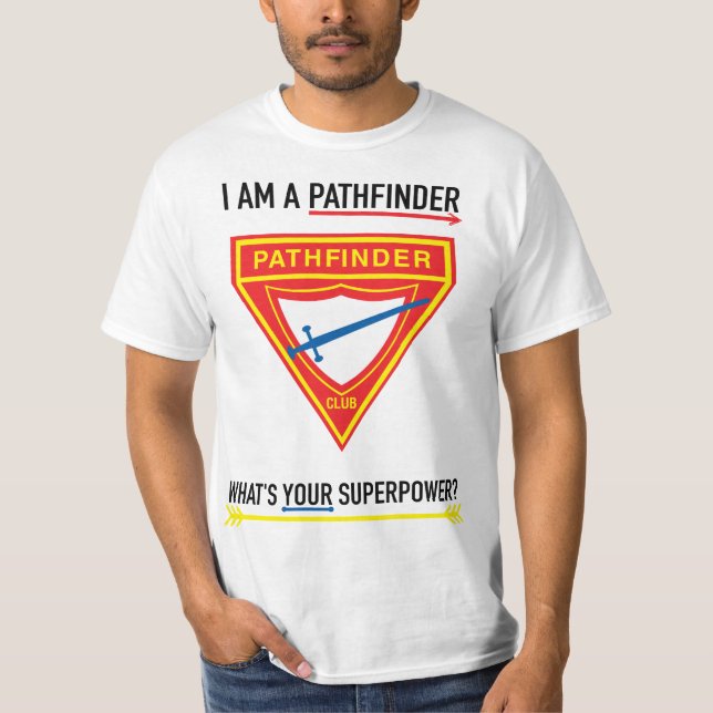 Banhanterarens Klubb Vilken är din supermakt? T Shirt (Framsida)
