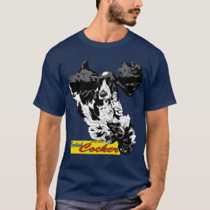 Banhoppning för engelskacockerspanielSpaniel Tee