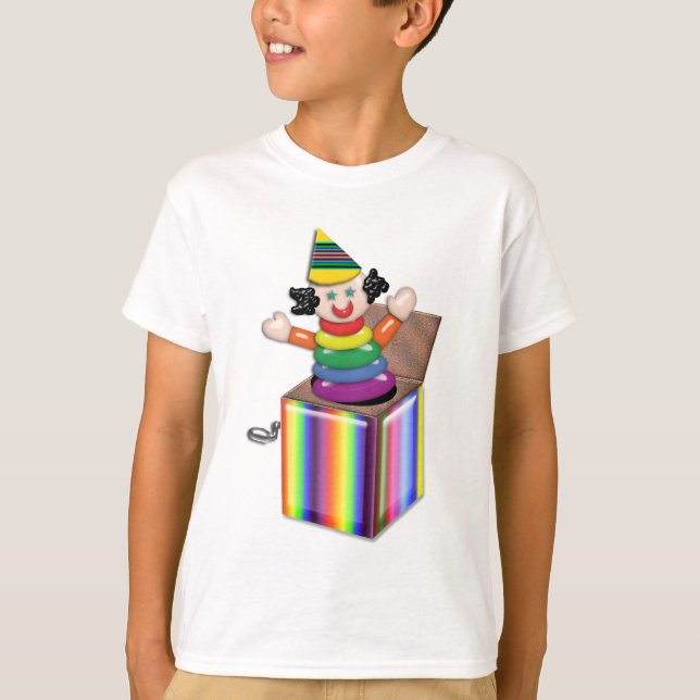 Banhoppning Jack In The Box Tee Shirt (Framsida)