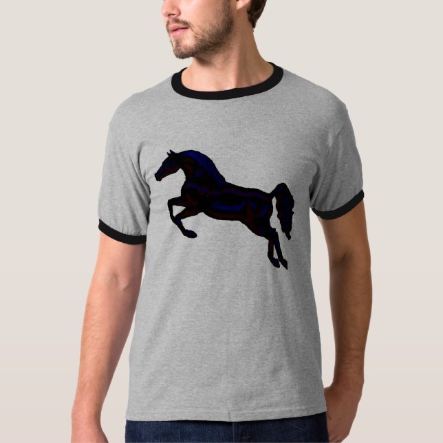 BanhoppninghästT-tröja T-shirt (Framsida)