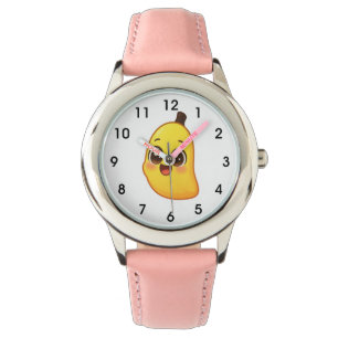 Banini – Söt Kawaii-Banan Karaktär Armbandsur
