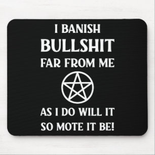 Banishing Spell Funny Wiccan Pagan Halloween Cheek Musmatta