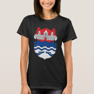 Banja Luka Grb RS Republika Srpska Serbian Flagga T Shirt