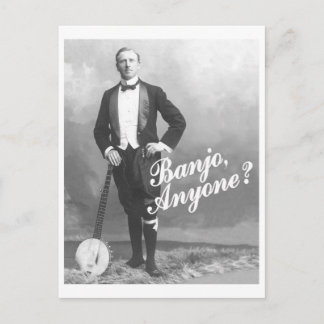 Banjo any Postcard Vykort