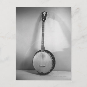 Banjo B&W Vykort